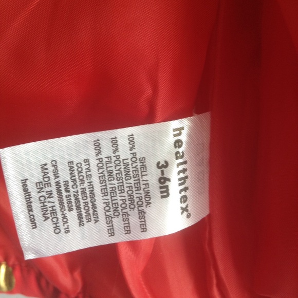 Cute Polka Dot Puffer Vest Baby Girl Sz 3-6 Months - Picture 6 of 6